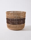 M&Co Duo Tone Basket, 30cm product photo View 02 S