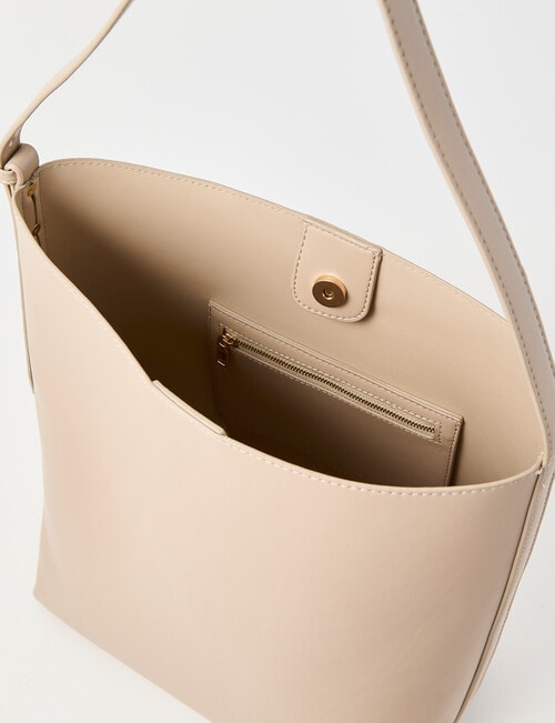 Boston + Bailey Ivy Bucket Bag, Taupe product photo View 06 L