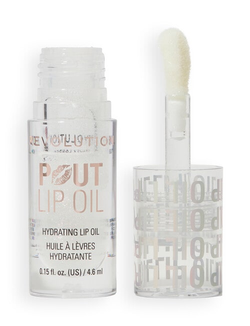 Makeup Revolution Pout Lip Oil, Holographic Shimmer product photo View 02 L