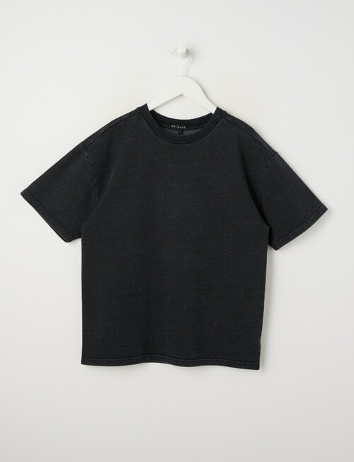 No Issue Acid Wash Short Sleeve Tee, Black product photo