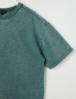No Issue Acid Wash Short Sleeve Tee, Sage product photo View 02 S