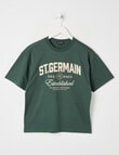 No Issue Appliqued Short Sleeve Tee, Bottle product photo