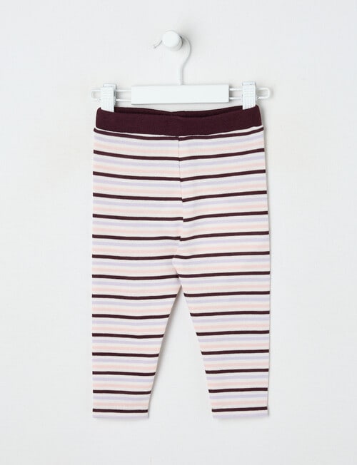 Teeny Weeny Merino Fashion Stripe Legging, Multi product photo