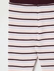 Teeny Weeny Merino Fashion Stripe Legging, Multi product photo View 02 S