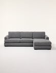 LUCA Furniture Max Fabric 2.5 Seater Sofa with Right Hand Facing Chaise product photo