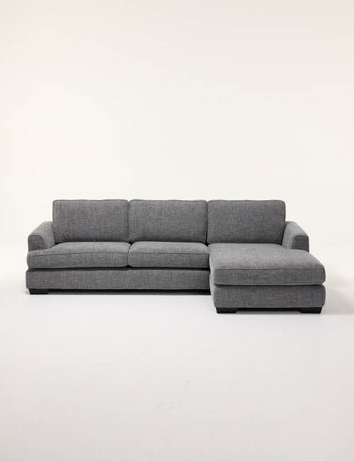 LUCA Furniture Max Fabric 2.5 Seater Sofa with Right Hand Facing Chaise product photo
