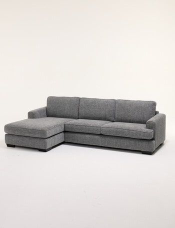 LUCA Furniture Max Fabric 2.5 Seater Sofa with Left Hand Facing Chaise product photo