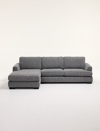 LUCA Furniture Max Fabric 2.5 Seater Sofa with Left Hand Facing Chaise product photo