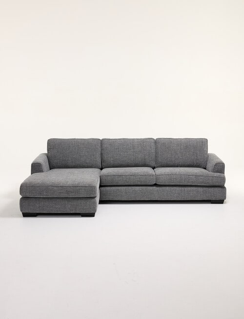 LUCA Furniture Max Fabric 2.5 Seater Sofa with Left Hand Facing Chaise product photo View 02 L