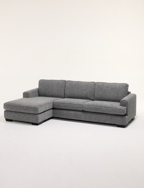 LUCA Furniture Max Fabric 2.5 Seater Sofa with Left Hand Facing Chaise product photo View 02 L