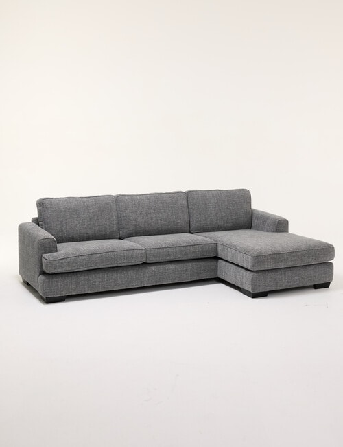 LUCA Furniture Max Fabric 2.5 Seater Sofa with Right Hand Facing Chaise product photo