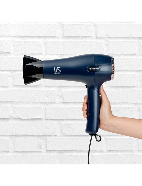 VS Sassoon Cord-Keeper Dry & Style Hair Dryer, VSD127A product photo View 06 L