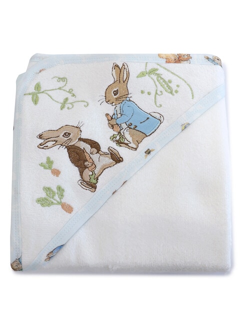 Peter Rabbit Peter & Benjamin Hooded Towel product photo View 02 L