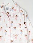 Sleep Mode Fairy Friends Flannel PJ Set, Vanilla, 2-8 product photo View 02 S