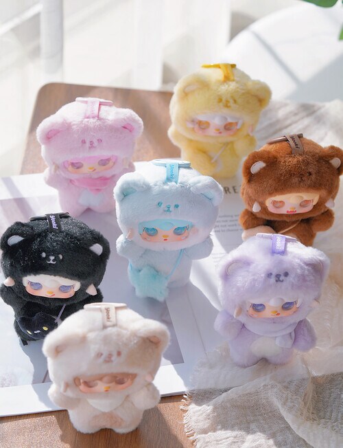 YOOKI Take A Bite Of Bear Plush Blind Box, Assorted - Action Figures