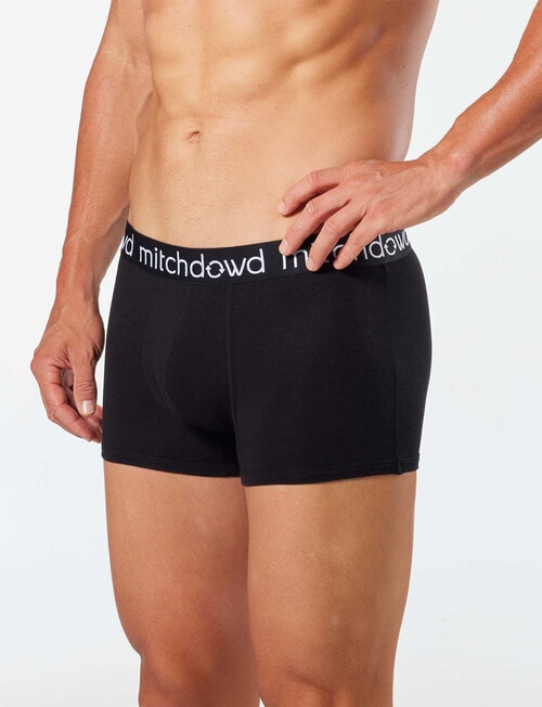 Mitch Dowd Bamboo Blend Trunk, 3-Pack, Black product photo View 04 L