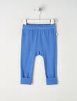 Teeny Weeny Rib Essentials Pants, Blue product photo View 03 S