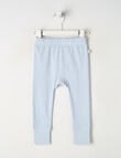 Teeny Weeny Rib Essentials Pants, Light Blue product photo
