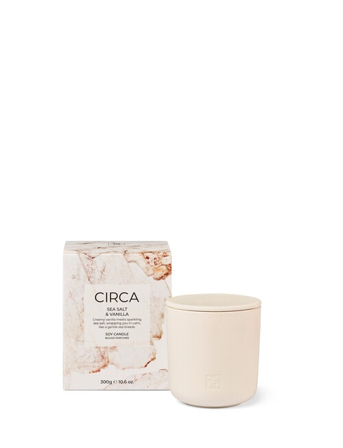 CIRCA Candle, 300g, Sea Salt & Vanilla product photo