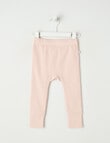 Teeny Weeny Rib Essentials Pants, Pink product photo