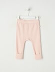 Teeny Weeny Rib Essentials Pants, Pink product photo View 03 S