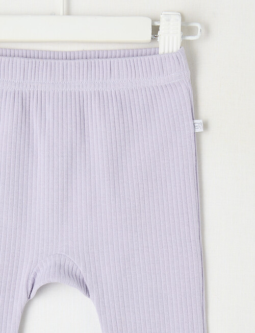 Teeny Weeny Rib Essentials Pants, Lilac product photo View 02 L