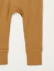 Teeny Weeny Rib Essentials Pants, Brown product photo View 02 S