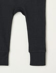 Teeny Weeny Rib Essentials Pants, Charcoal product photo View 02 S