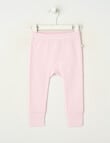 Teeny Weeny Rib Essentials Pants, Pink product photo