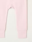 Teeny Weeny Rib Essentials Pants, Pink product photo View 02 S