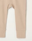 Teeny Weeny Rib Essentials Pants, Taupe product photo View 02 S