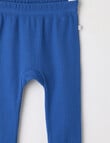 Teeny Weeny Essentials Rib Pant, Electric Blue product photo View 02 S