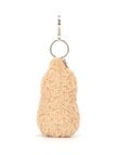 Jellycat Peanut Bag Charm product photo View 02 S