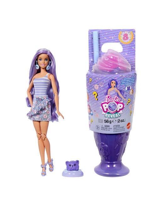 Barbie Pop Reveal Treat Series Doll & Accessories Set, Assorted product photo