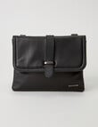 Milano 2-Compartment Crossbody Bag, Black product photo View 02 S