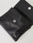 Milano 2-Compartment Crossbody Bag, Black product photo View 05 S