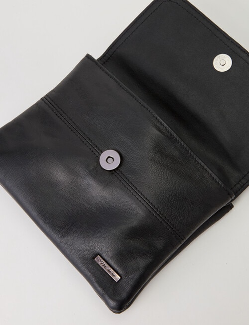 Milano 2-Compartment Crossbody Bag, Black product photo View 05 L