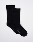 Simon De Winter Circulation Crew Socks, 2-Pack, Black product photo View 02 S