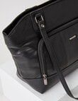 Milano Panelled Shopper Bag, Black product photo View 04 S