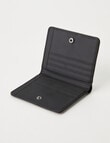 Milano Small Single Fold Wallet, Black product photo View 04 S