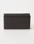 Milano Multi Compartment Wallet, Black product photo View 03 S