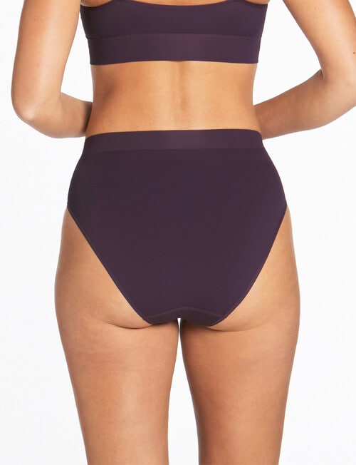 Ambra Bondi Bare Hi Cut Brief, Indigo product photo View 03 L