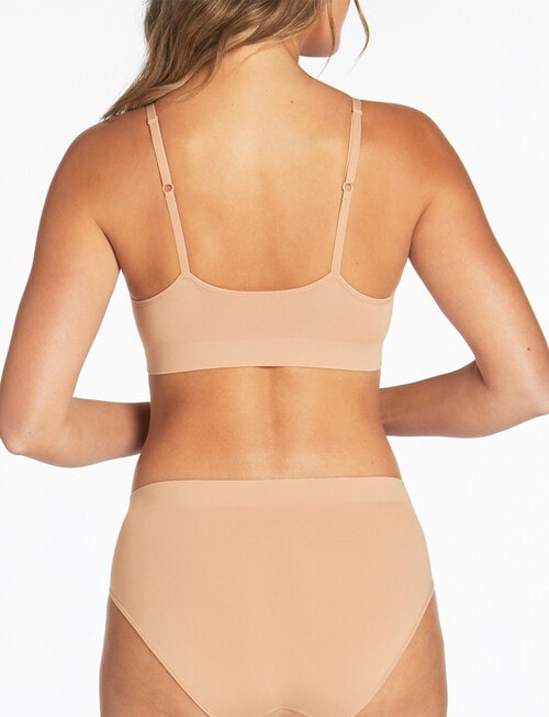 Ambra Pure Basics Tri Bralette, Nude product photo View 04 L