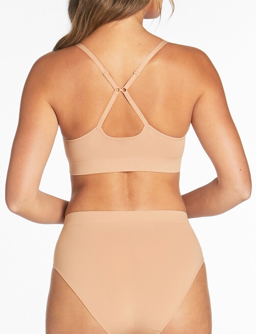 Ambra Pure Basics Tri Bralette, Nude product photo View 05 L