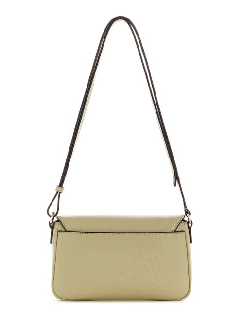 Guess Isola Convertible Crossbody Flap Bag, Sage product photo View 02 L