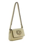 Guess Isola Convertible Crossbody Flap Bag, Sage product photo View 03 S