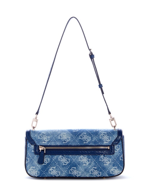 Guess Dovie Flap Shoulder Bag, Denim product photo View 02 L