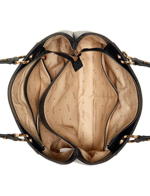 Guess Noelle II Small Tote Bag, Coal product photo View 04 L