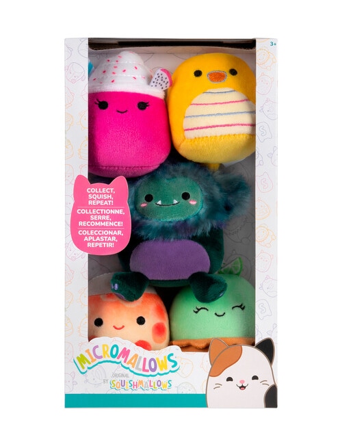 Squishmallows 6cm Soft Toy, 5-Pack, Assorted product photo View 04 L