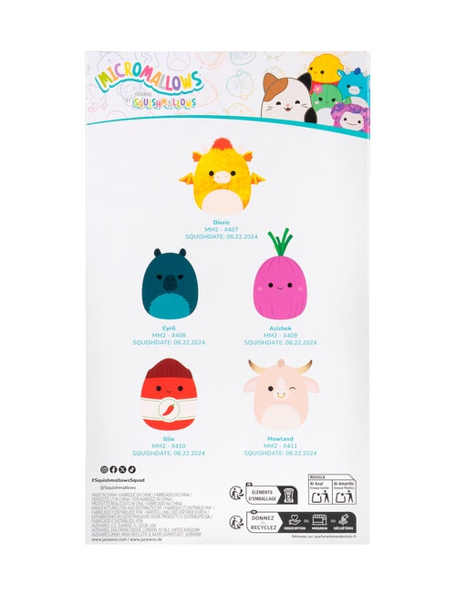 Squishmallows 6cm Soft Toy, 5-Pack, Assorted product photo View 05 L
